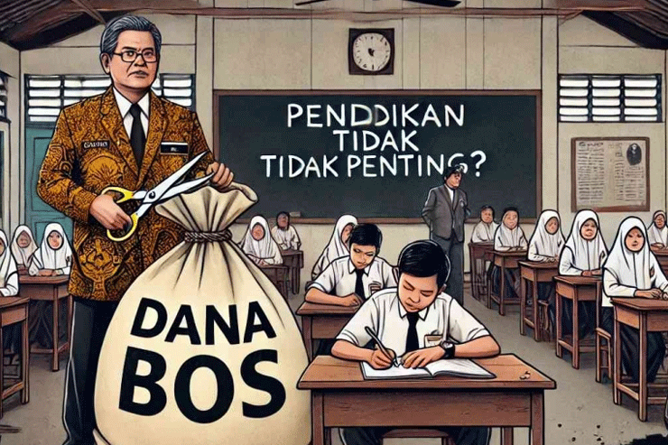 Dana-BOS-digunting,-Pendidikan-Tidak-Penting